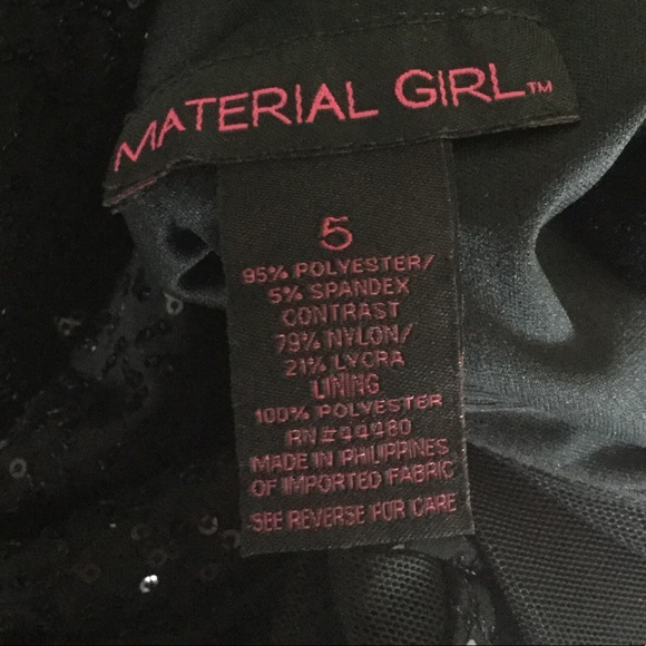 New Year’s Sequin Black Dress - Size 5 - Picture 3 of 3